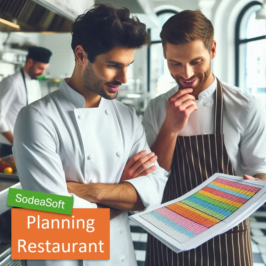 planning de restaurant